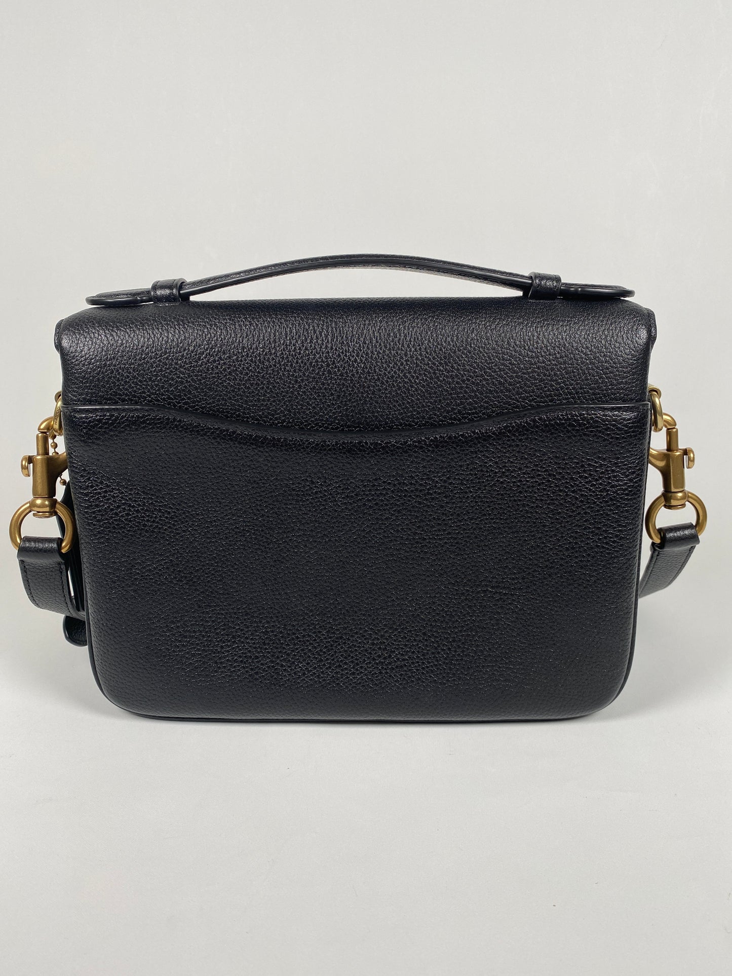 COACH - CASSIE CROSSBODY BAG BLACK LEATHER