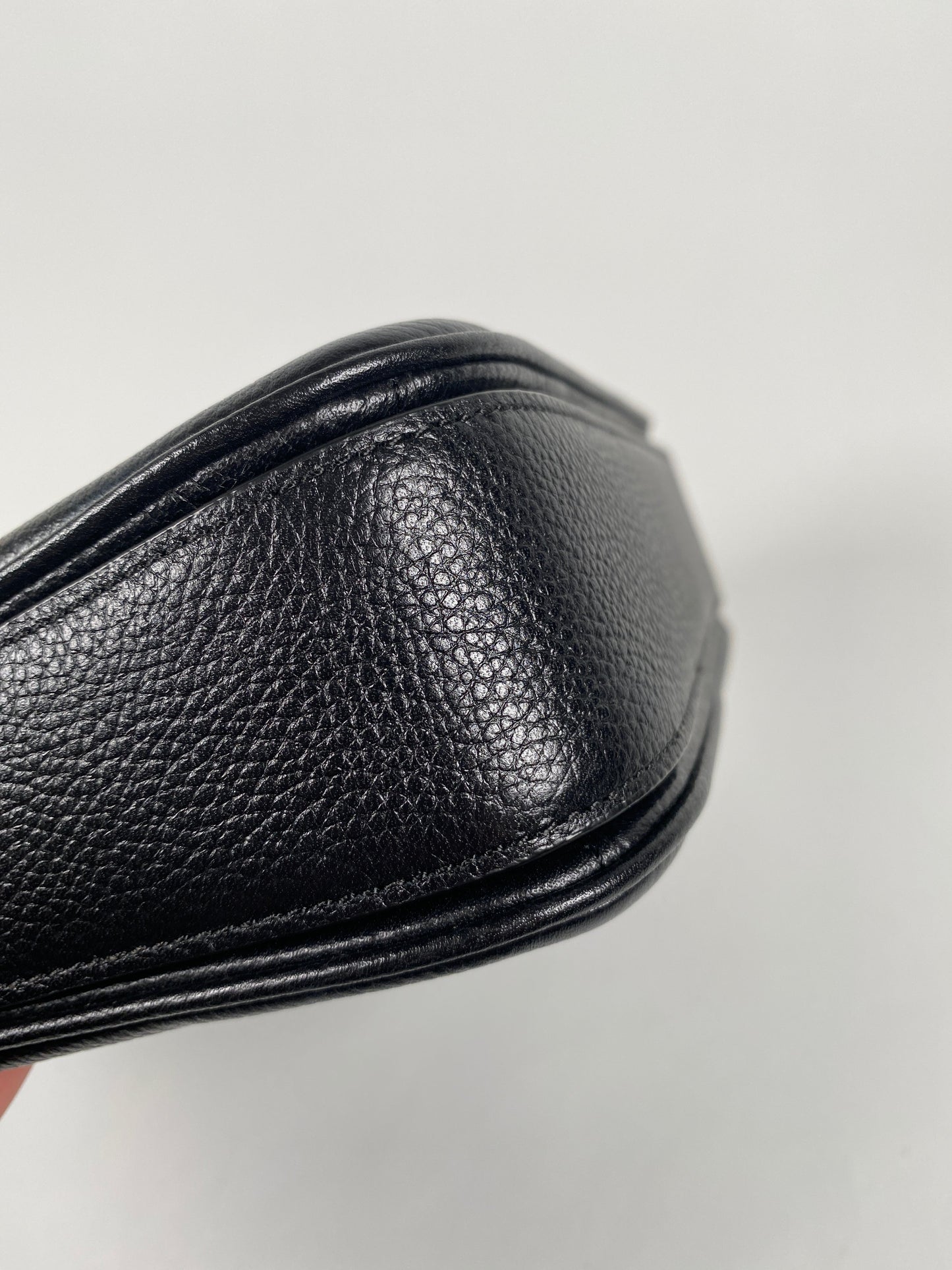 COACH - CASSIE CROSSBODY BAG BLACK LEATHER