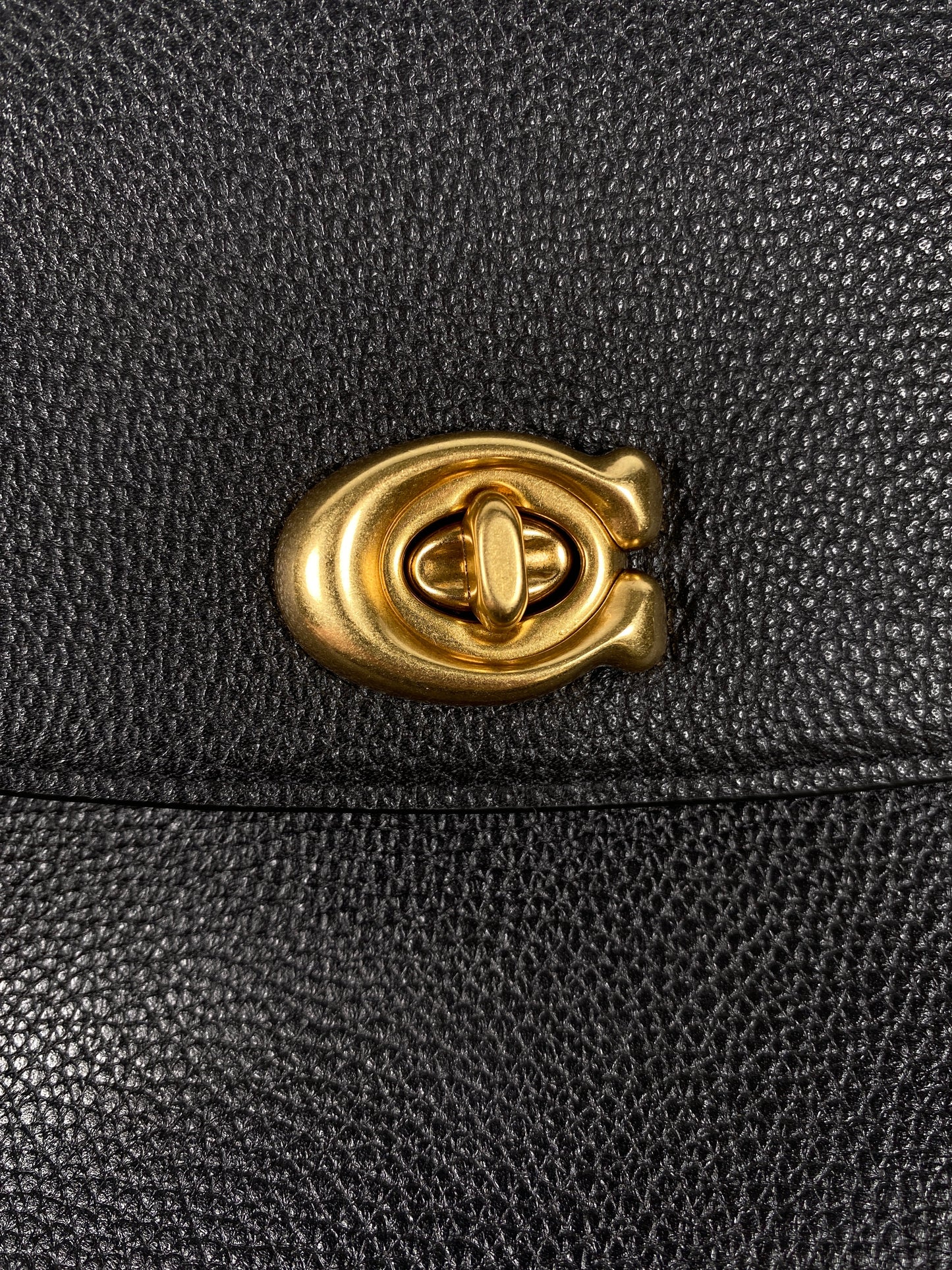 COACH - CASSIE CROSSBODY BAG BLACK LEATHER