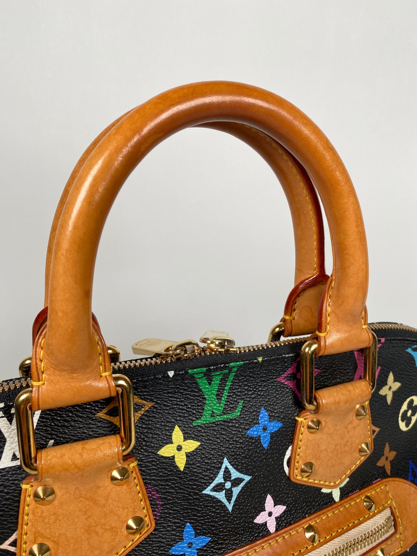 LOUIS VUITTON - ALMA PM IN NOIR MULTICOLORE MONOGRAM - YR 2003