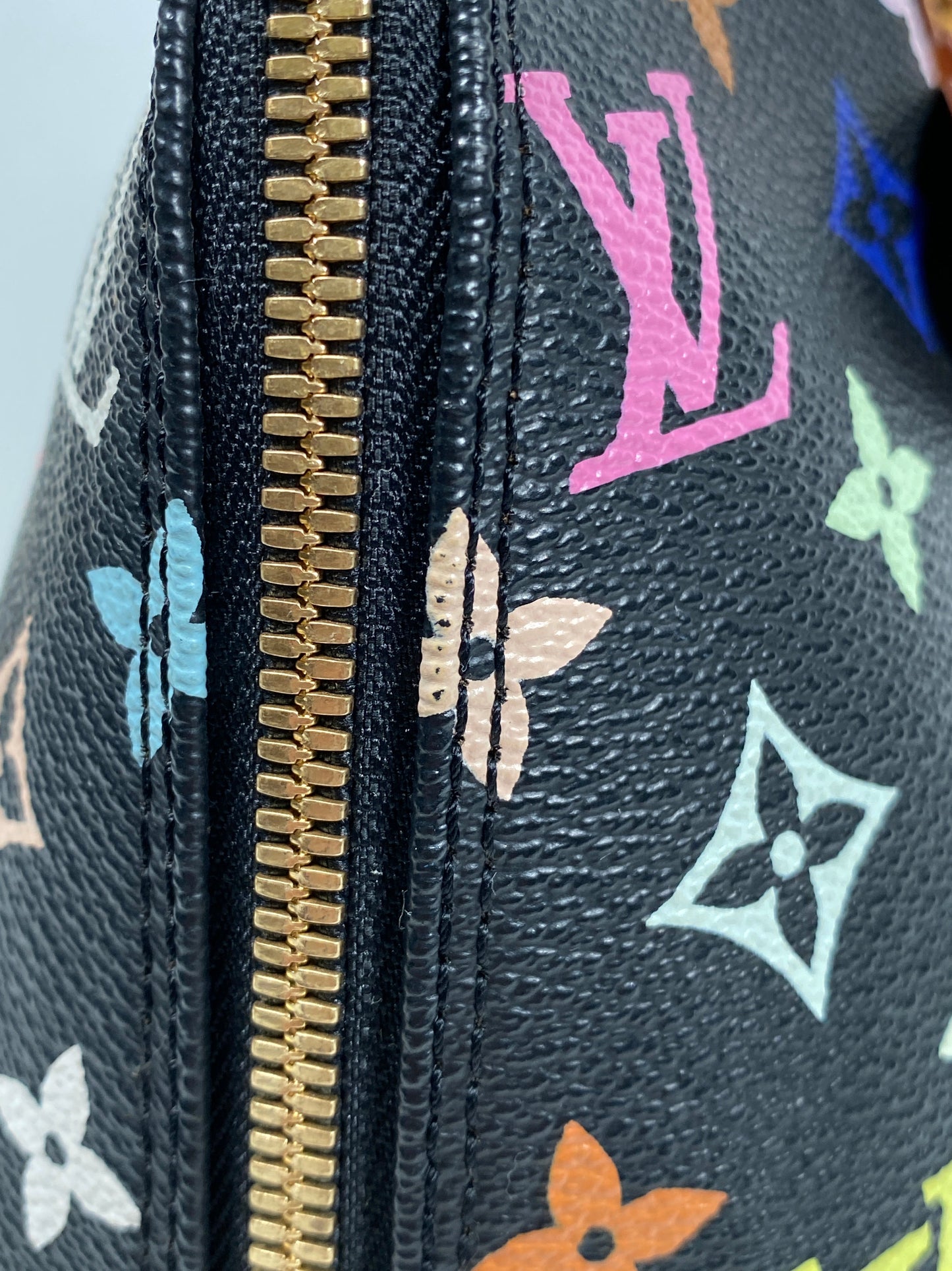 LOUIS VUITTON - ALMA PM IN NOIR MULTICOLORE MONOGRAM - YR 2003