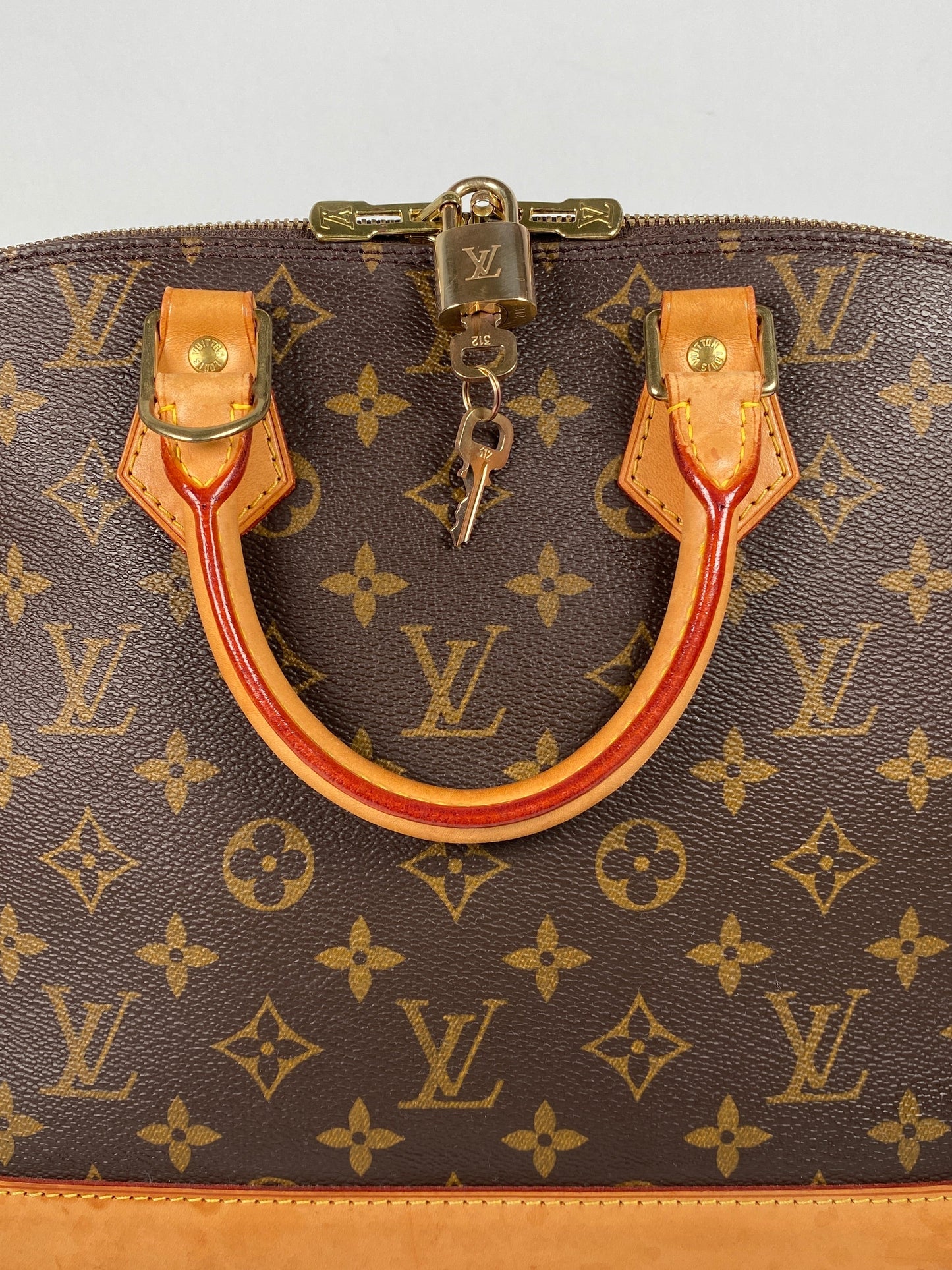 LOUIS VUITTON - ALMA PM HANDBAG MONOGRAM CANVAS - YR 1998