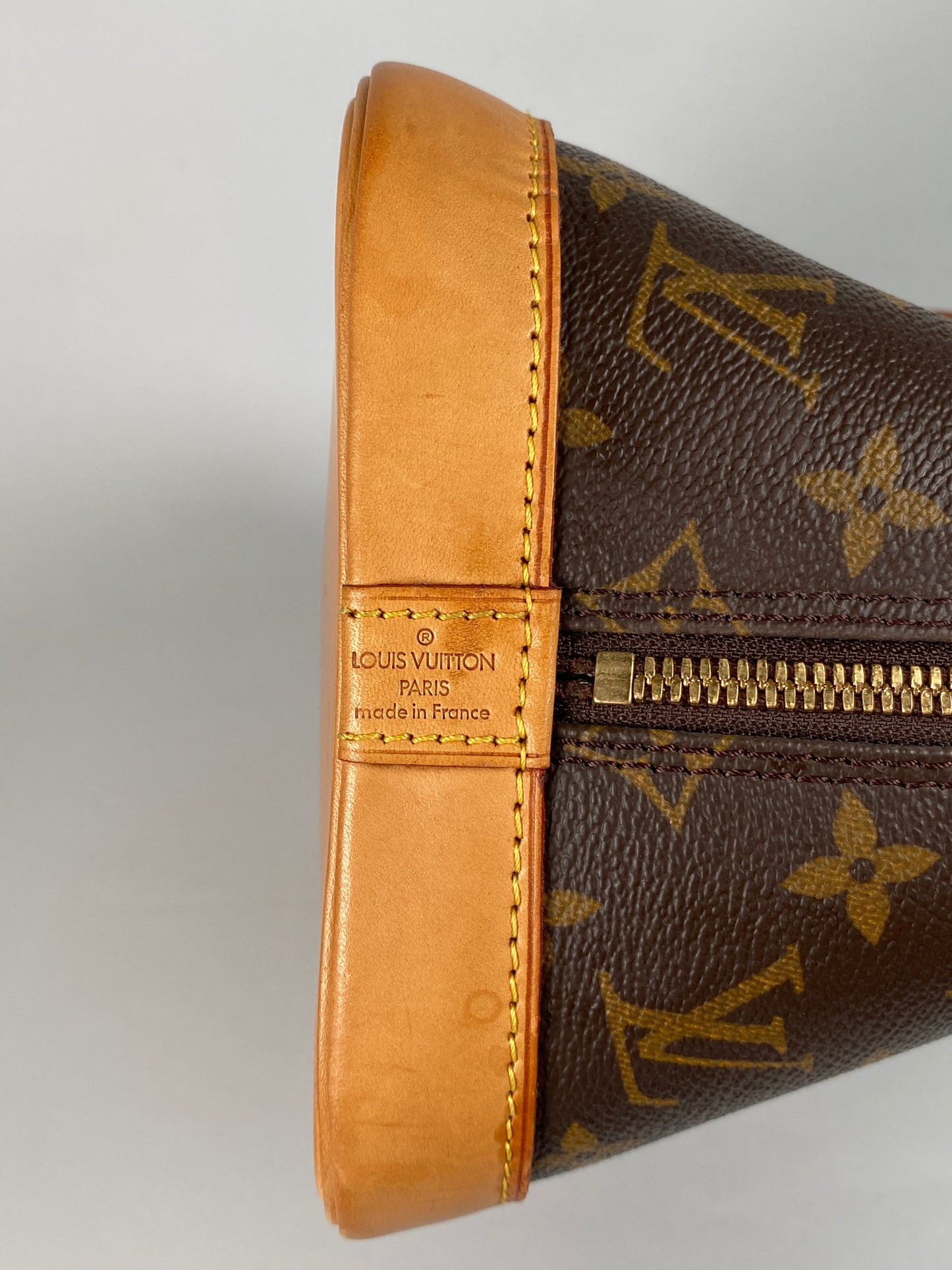 LOUIS VUITTON - ALMA PM HANDBAG MONOGRAM CANVAS - YR 1998