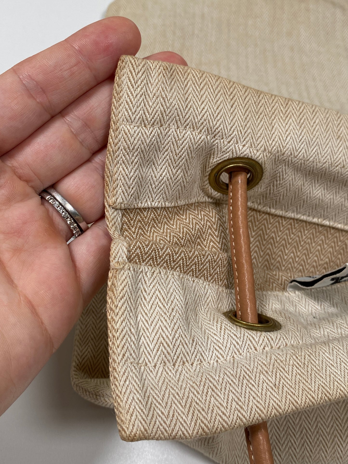 HERMES - ALINE GM BAG IN CRAIE/GOLD