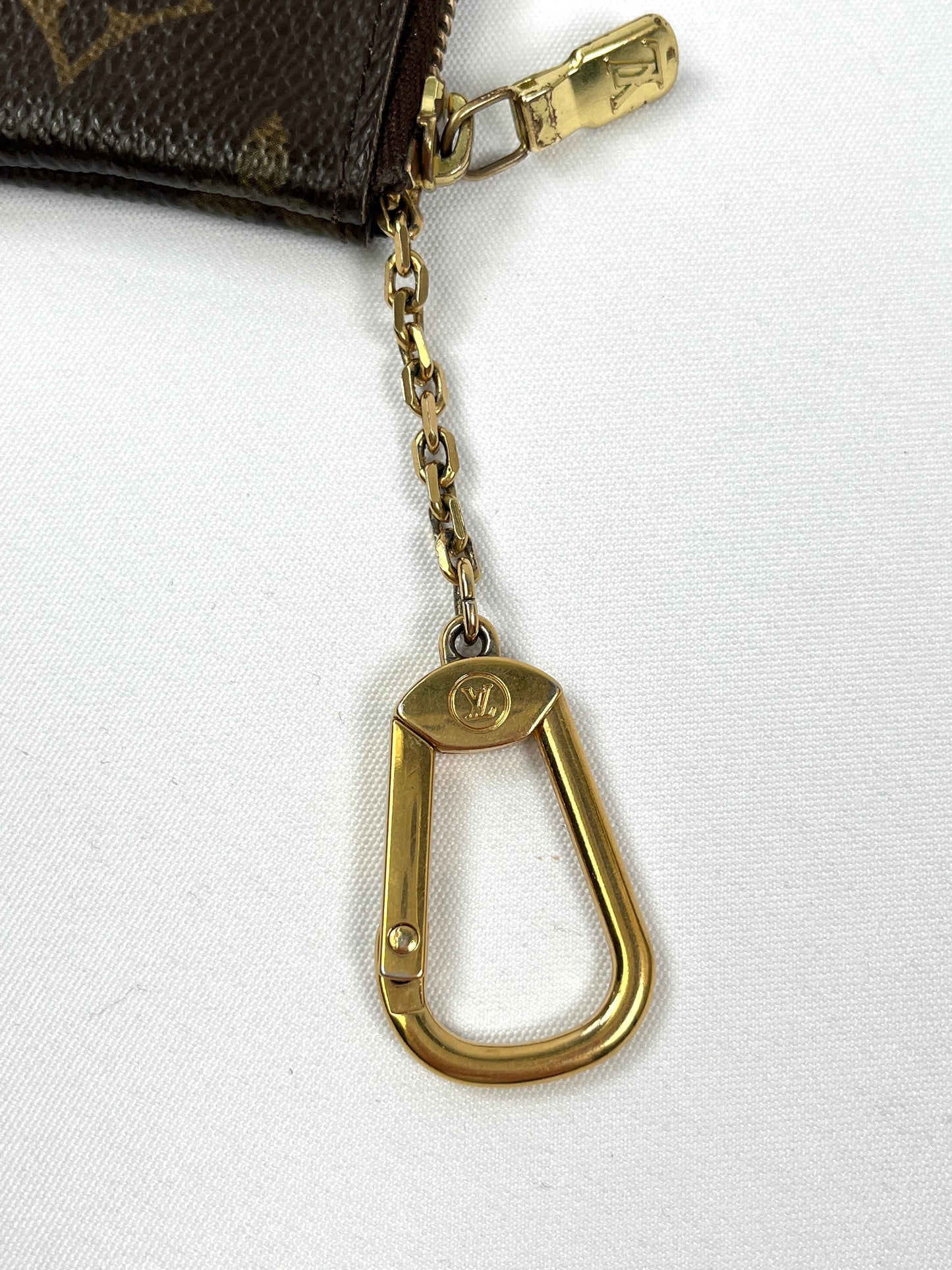 LOUIS VUITTON - POCHETTE CLES KEY CASE IN MONOGRAM CANVAS
