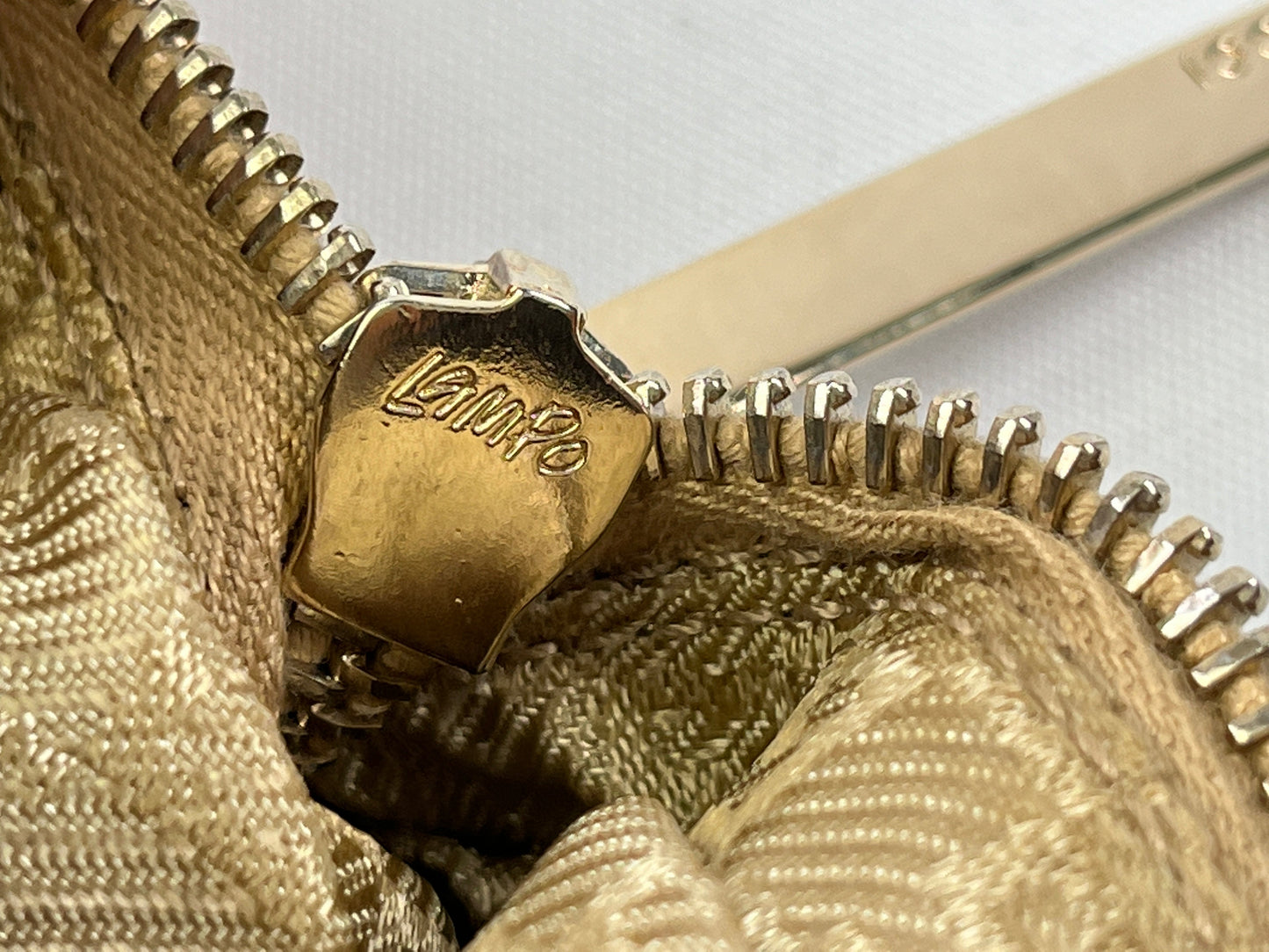 GUCCI - BEIGE LEATHER HOBO BAG WEB STRAP