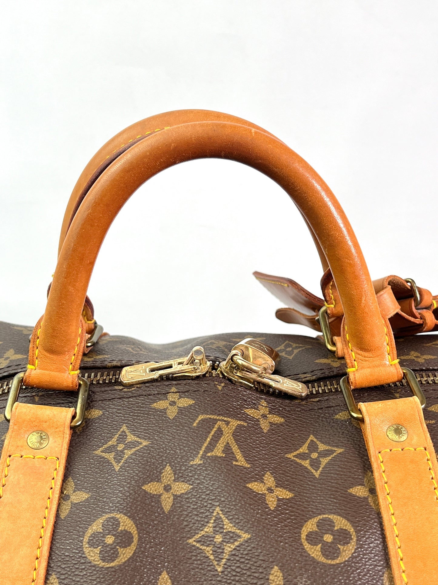 LOUIS VUITTON - VINTAGE MONOGRAM KEEPALL BANDOULIERE 60 - YR 1987