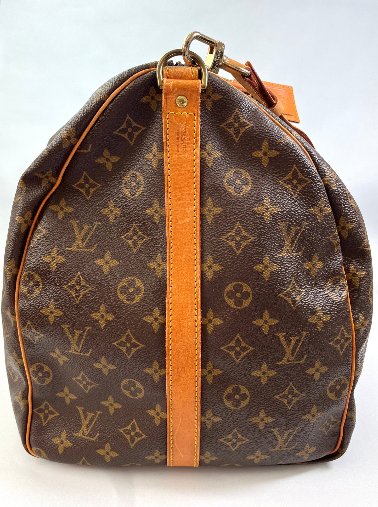 LOUIS VUITTON - VINTAGE MONOGRAM KEEPALL BANDOULIERE 60 - YR 1987