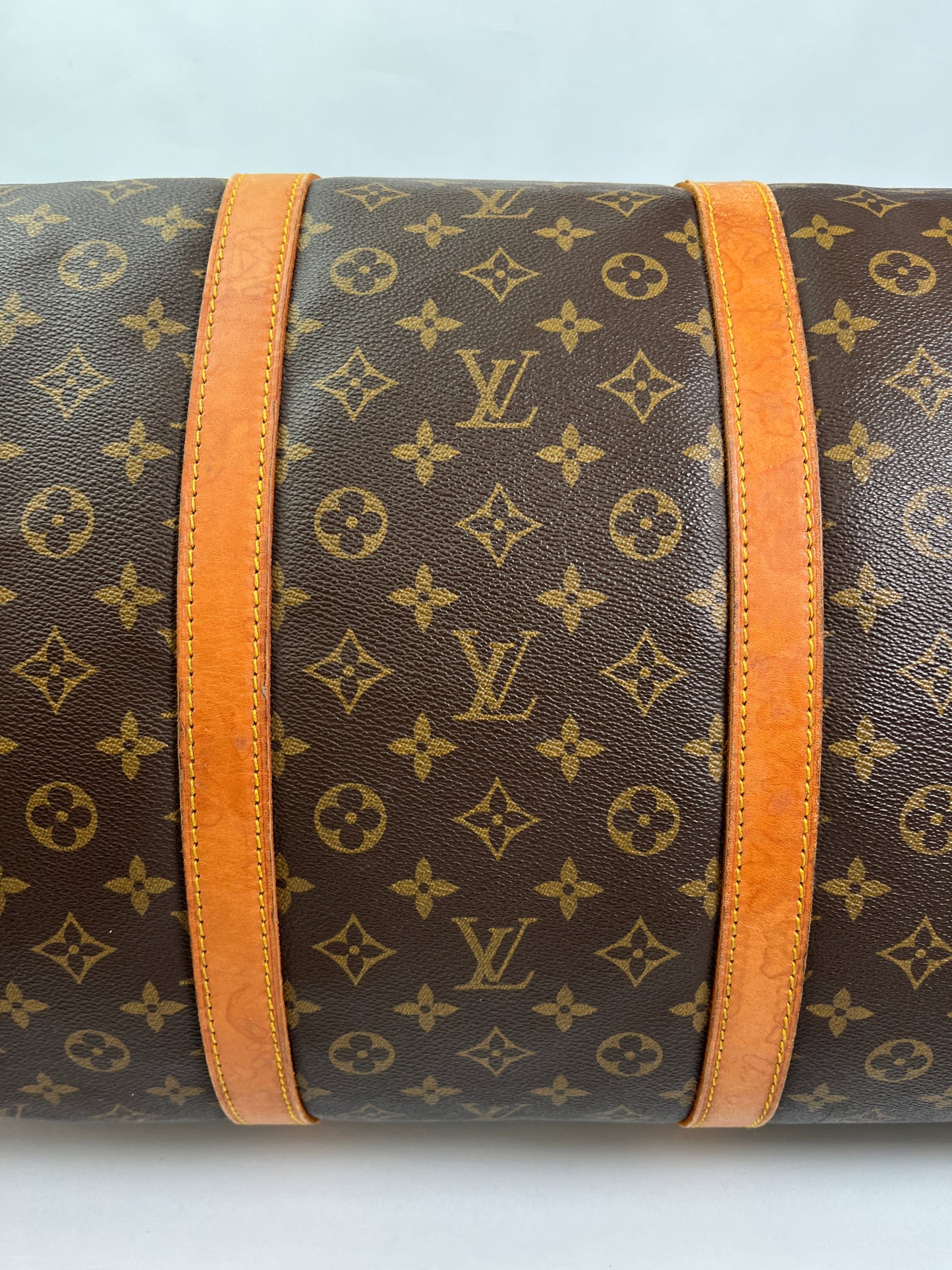 LOUIS VUITTON - VINTAGE MONOGRAM KEEPALL BANDOULIERE 60 - YR 1987