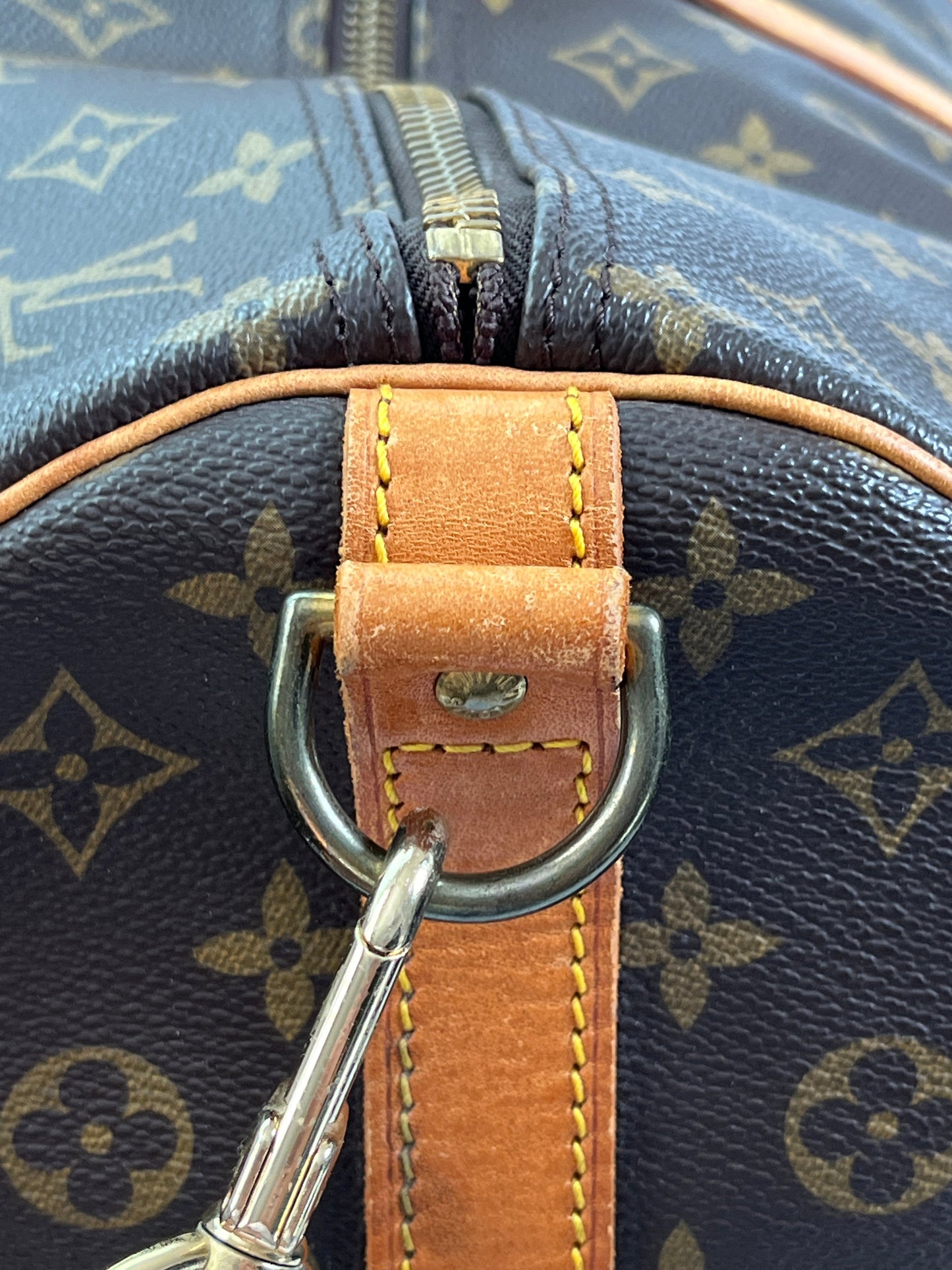 LOUIS VUITTON - VINTAGE MONOGRAM KEEPALL BANDOULIERE 60 - YR 1987