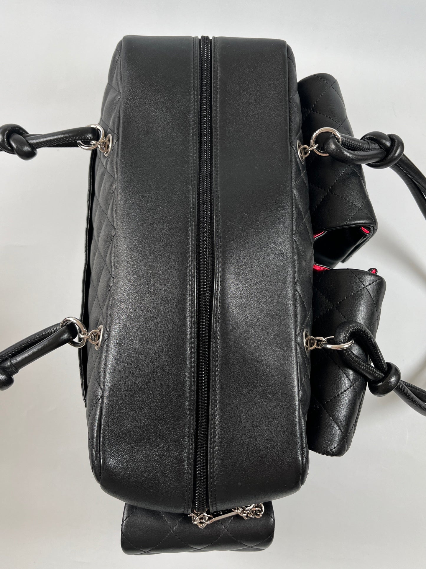CHANEL - LARGE CAMBON REPORTER BAG BLACK