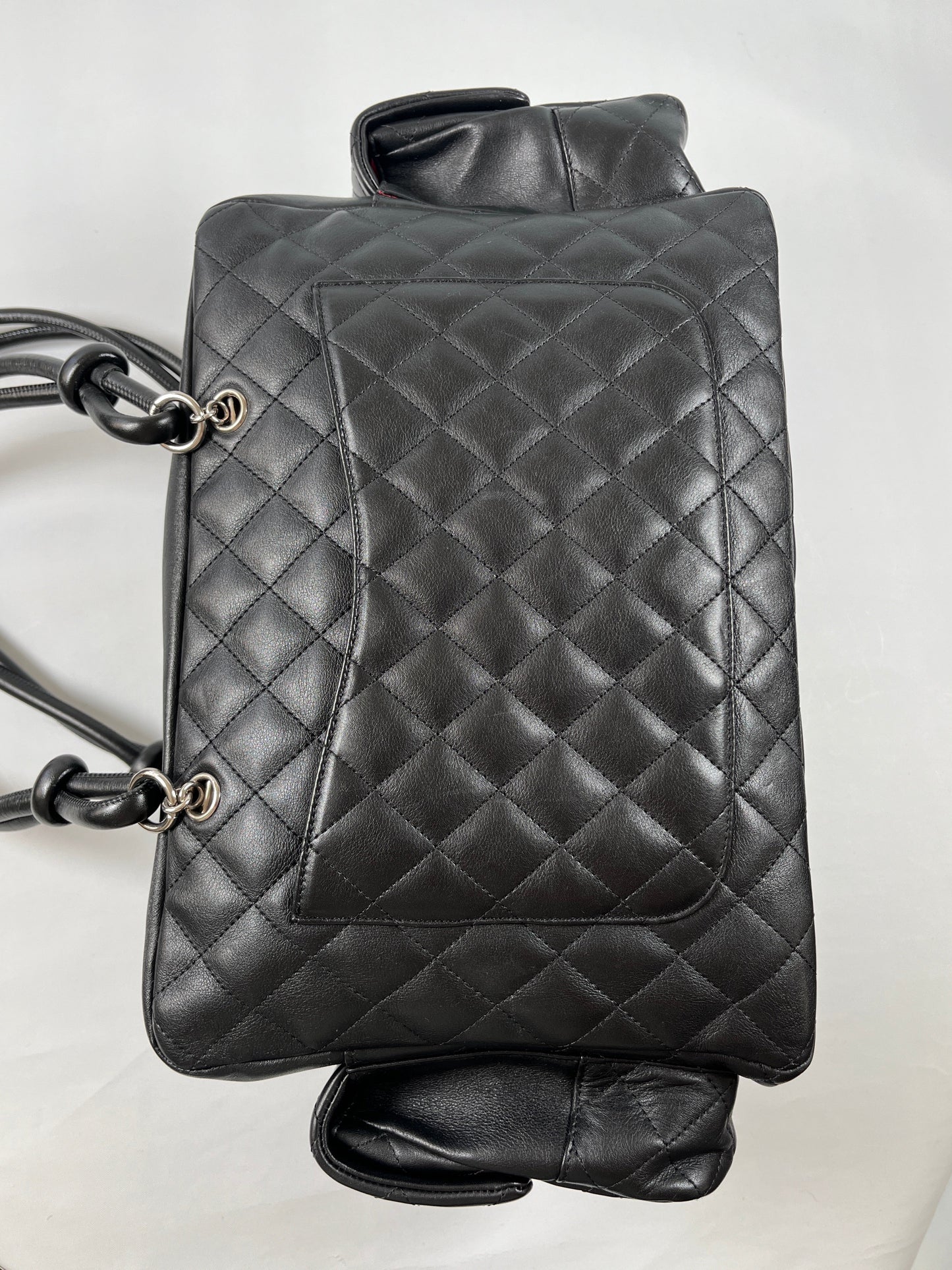 CHANEL - LARGE CAMBON REPORTER BAG BLACK
