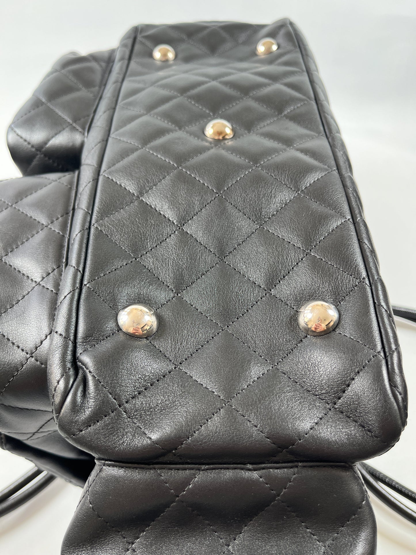 CHANEL - LARGE CAMBON REPORTER BAG BLACK