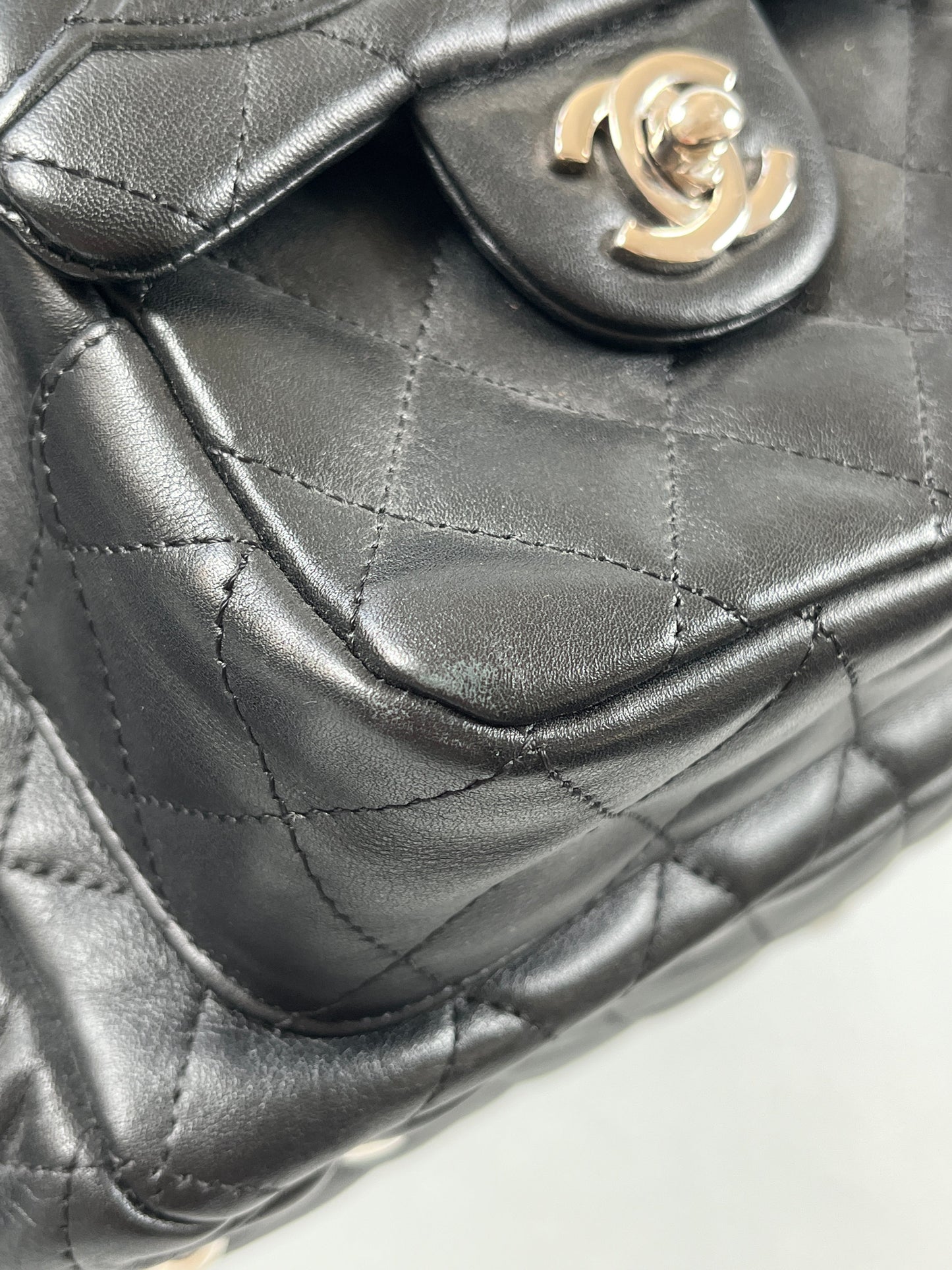 CHANEL - LARGE CAMBON REPORTER BAG BLACK