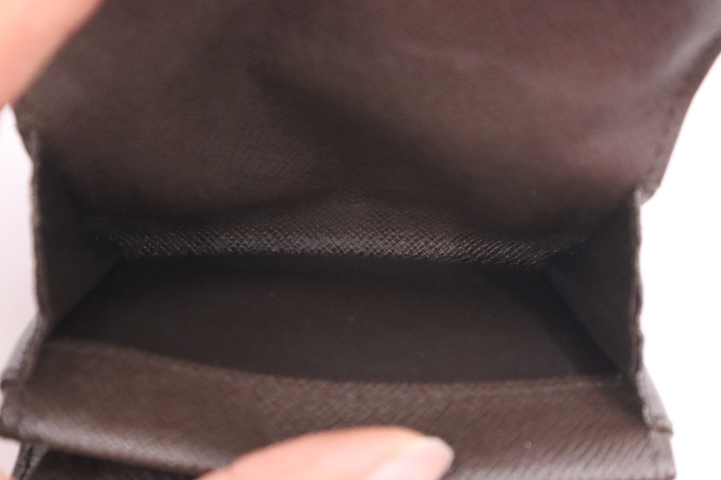 Louis Vuitton Coin Case in Damier Ebene Canvas