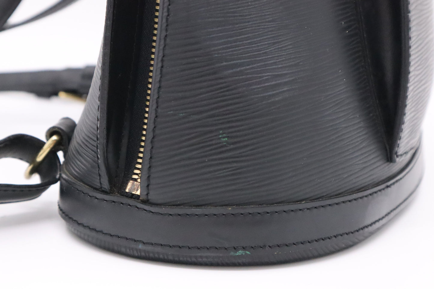 Louis Vuitton Gobelin Backpack in Black Epi Leather