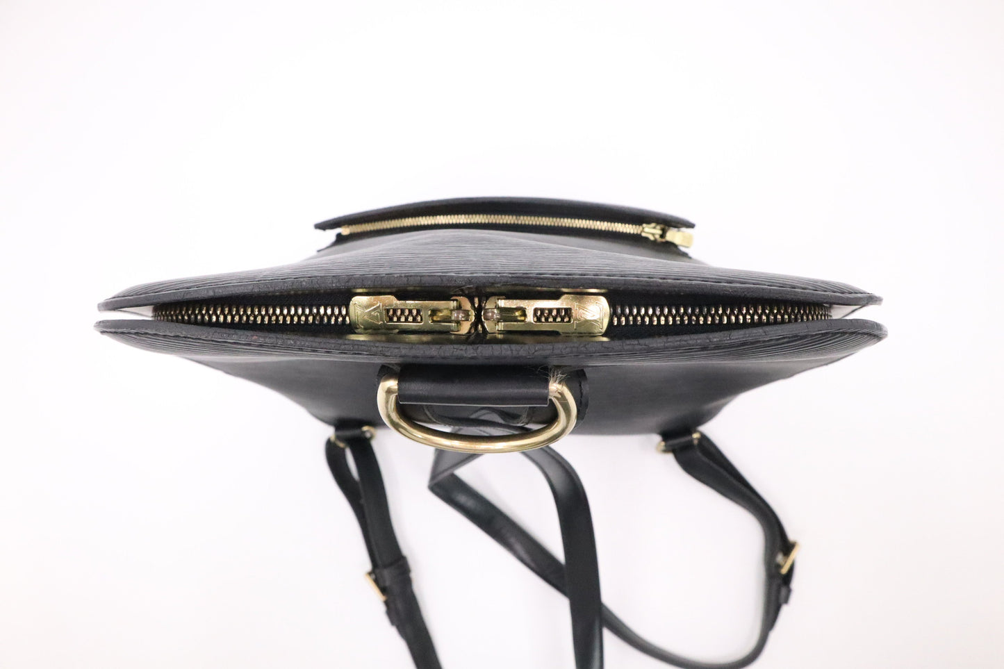 Louis Vuitton Gobelin Backpack in Black Epi Leather