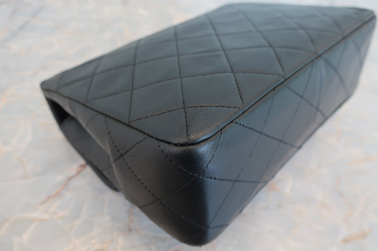 CHANEL/シャネル ミニマトラッセシングルフラップチェーンショルダーバッグ ラムスキン ブラック/ゴールド金具 ショルダーバッグ 700070157