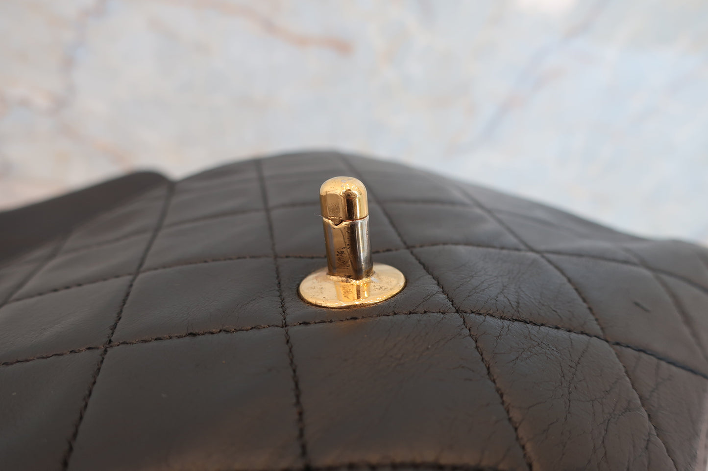 CHANEL/シャネル ミニマトラッセシングルフラップチェーンショルダーバッグ ラムスキン ブラック/ゴールド金具 ショルダーバッグ 700070157