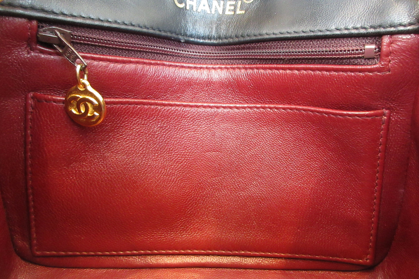 CHANEL/シャネル ミニマトラッセシングルフラップチェーンショルダーバッグ ラムスキン ブラック/ゴールド金具 ショルダーバッグ 700070215