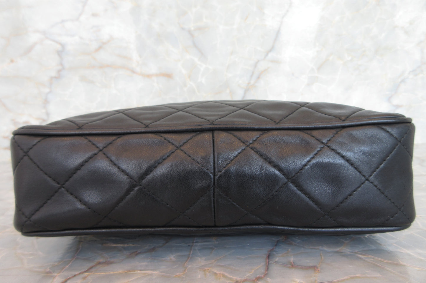 CHANEL/シャネル マトラッセフリンジチェーンショルダーバッグ ラムスキン ブラック/ゴールド金具 ショルダーバッグ 700070212