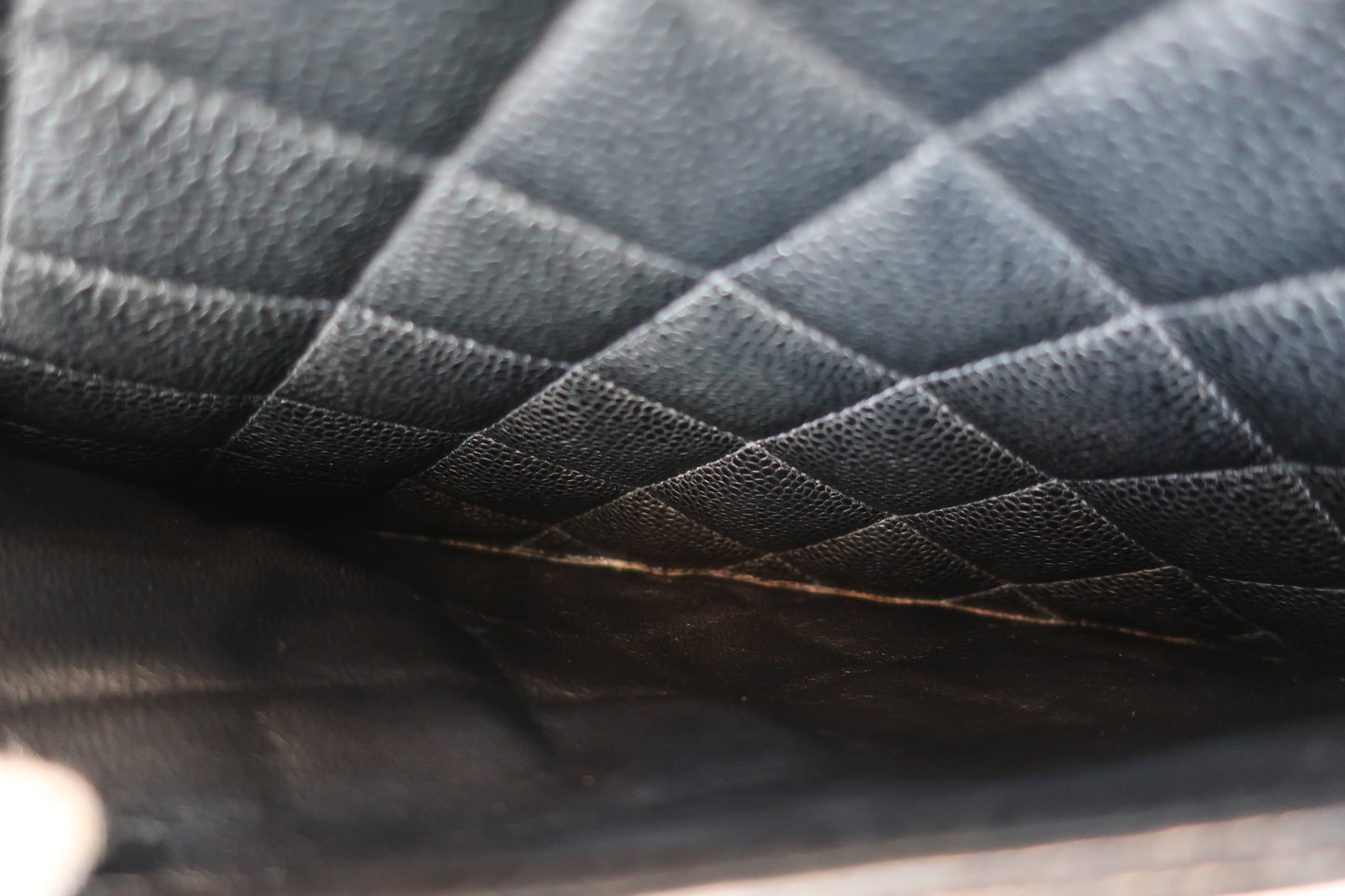 CHANEL/シャネル 復刻トート キャビアスキン ブラック/シルバー金具 トートバッグ 700070242