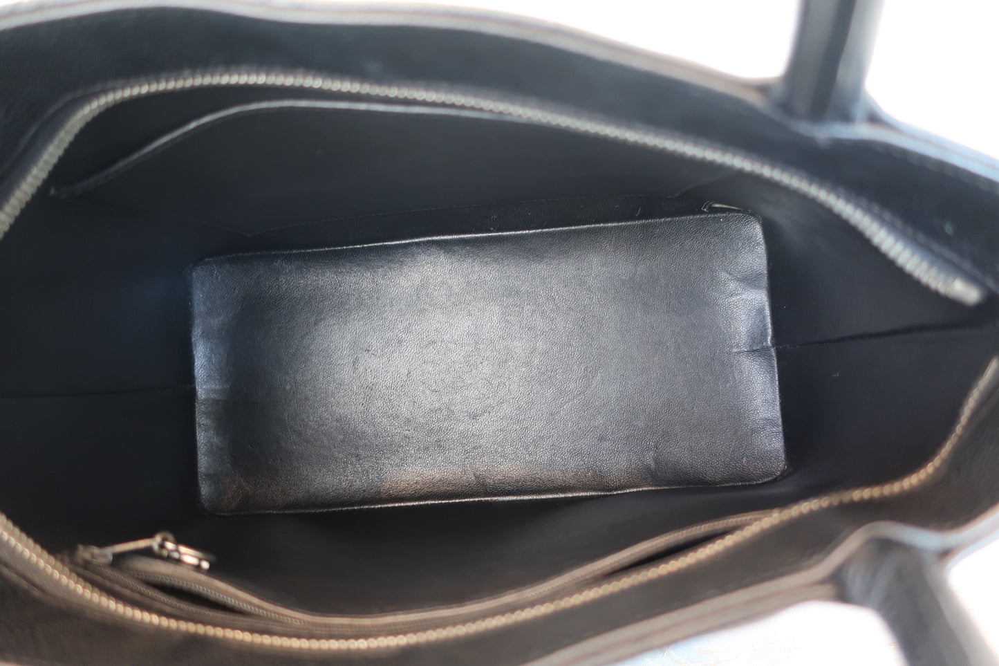 CHANEL/シャネル 復刻トート キャビアスキン ブラック/シルバー金具 トートバッグ 700070242