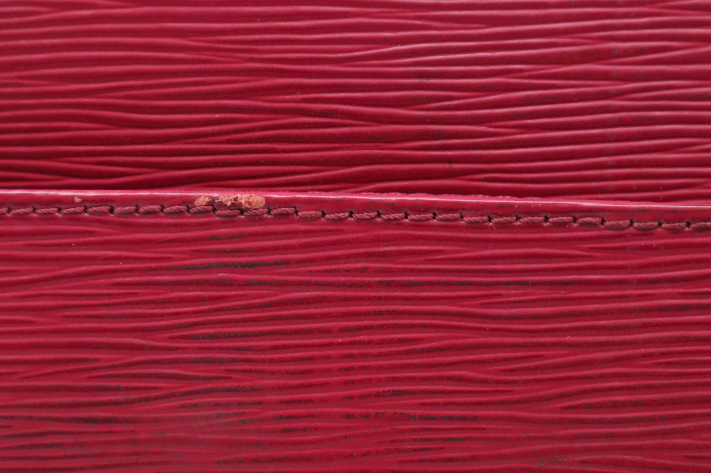 Louis Vuitton Pegase 55 in Rouge Pomodoro Epi Leather
