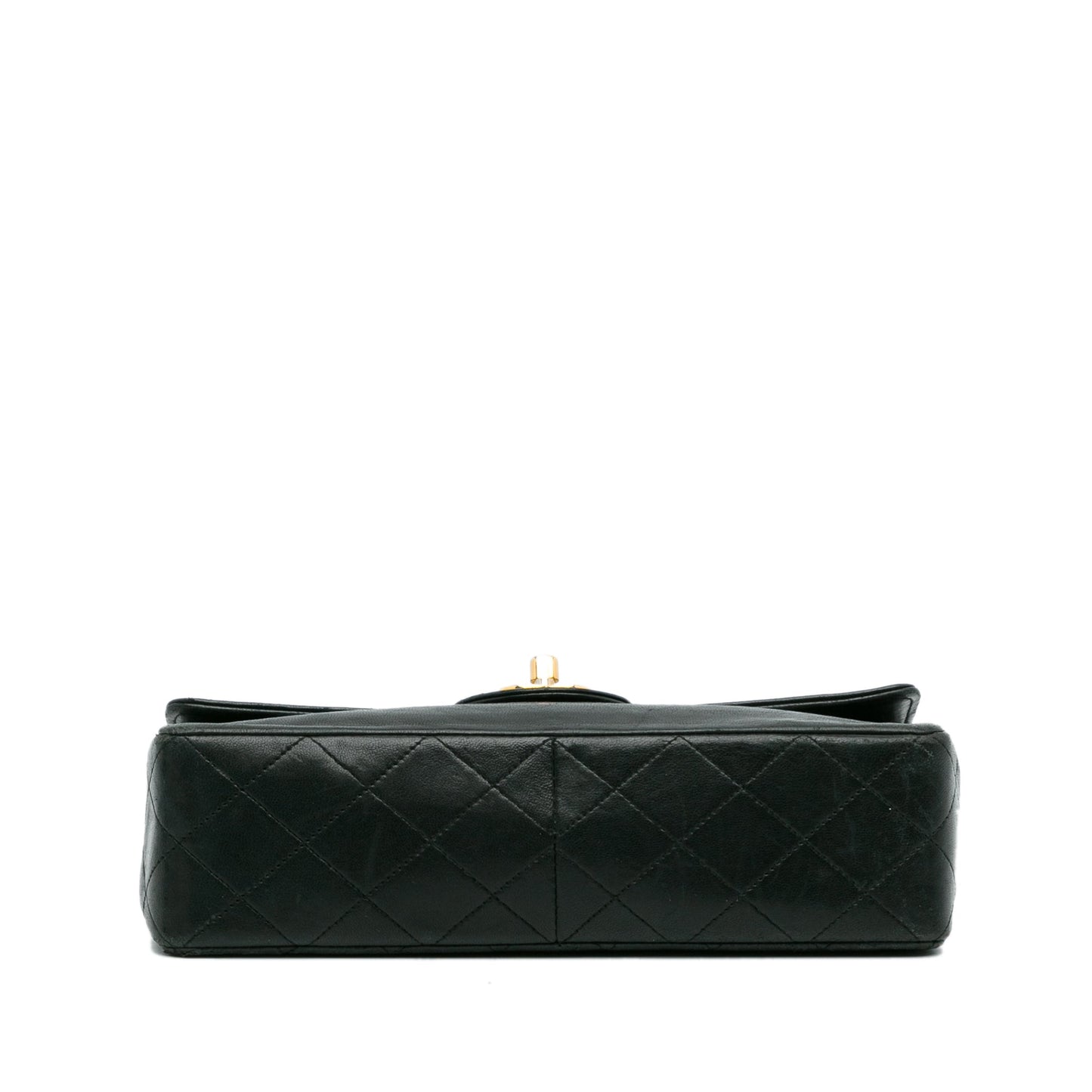 Black Chanel Quilted Lambskin Shoulder Bag