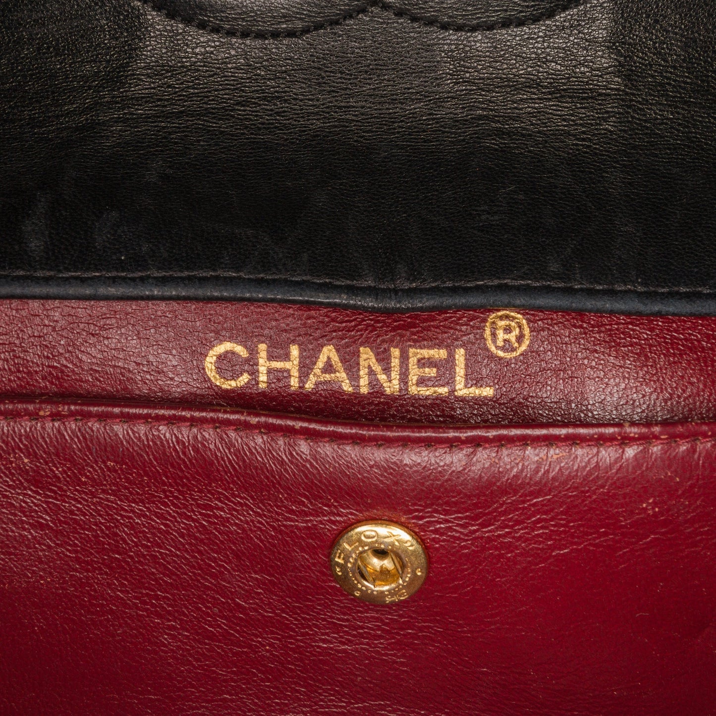 Black Chanel Quilted Lambskin Shoulder Bag