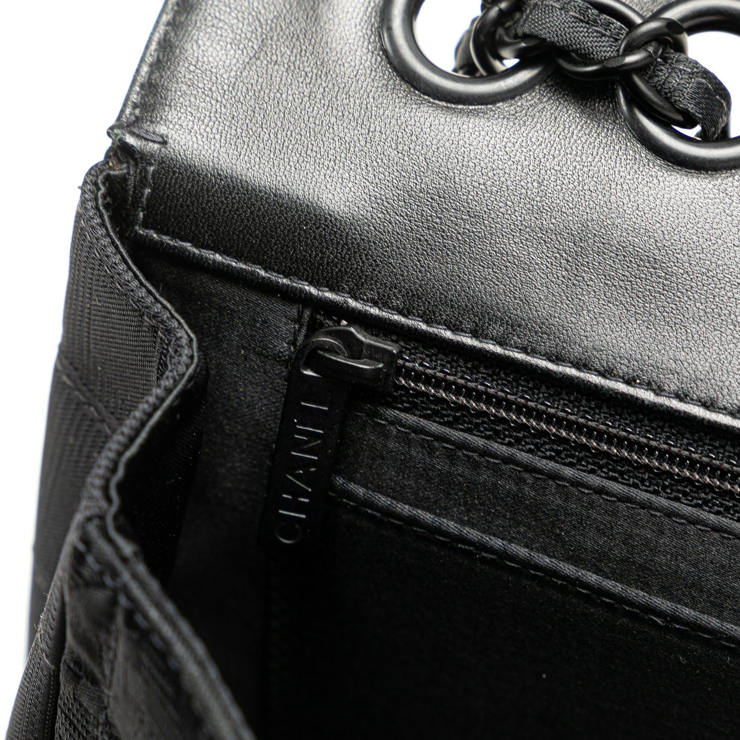 Black Chanel Medium New Travel Line Single Flap Shoulder Bag