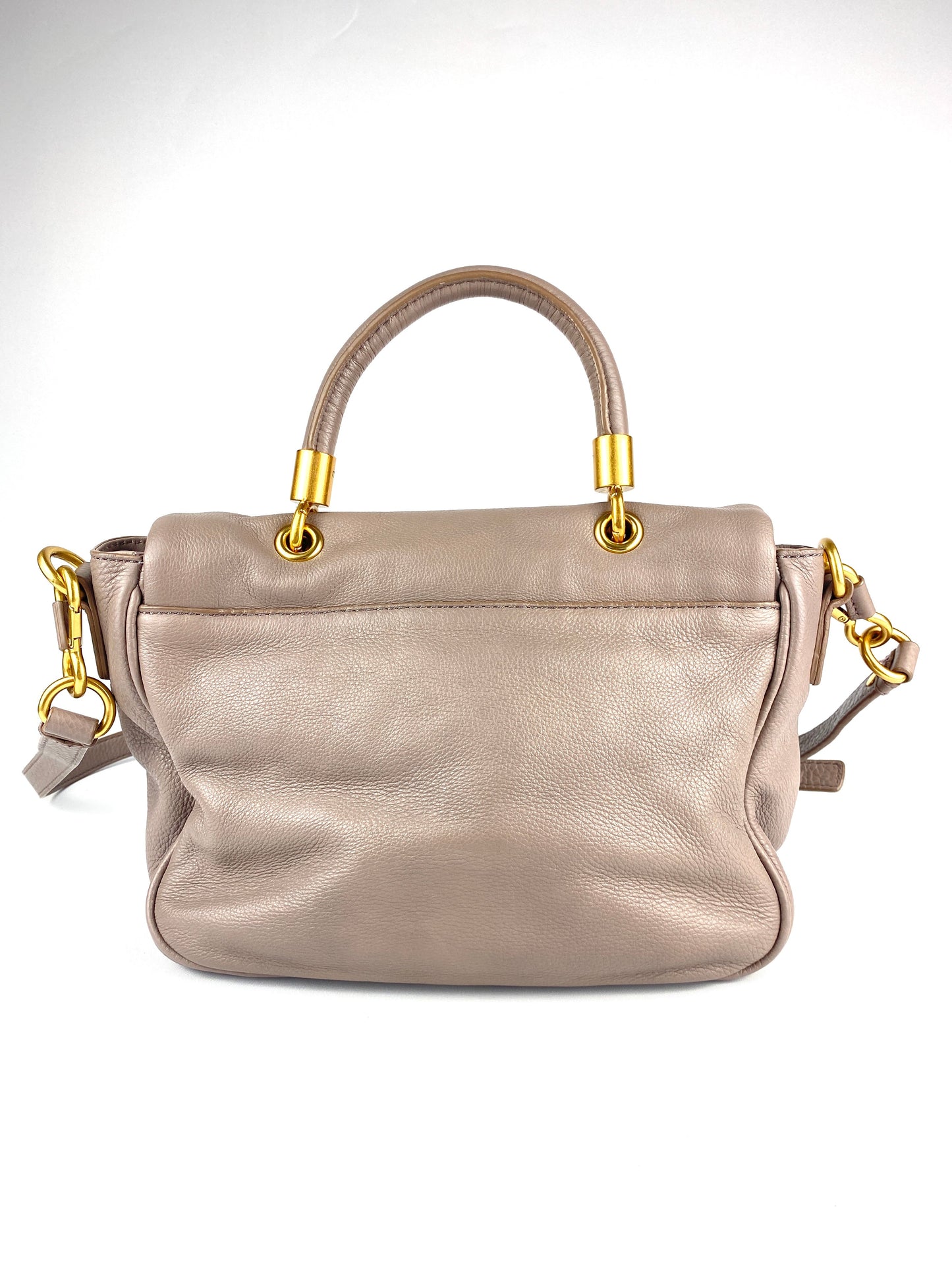 MARC BY MARC JACOBS - "TOO HOT TO HANDLE" CROSSBODY BAG LIGHT GREY