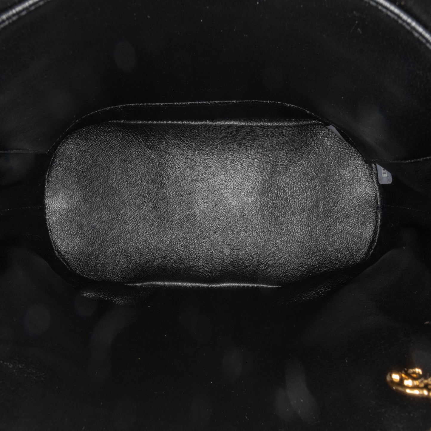 Black Chanel Quilted Lambskin Shoulder Bag