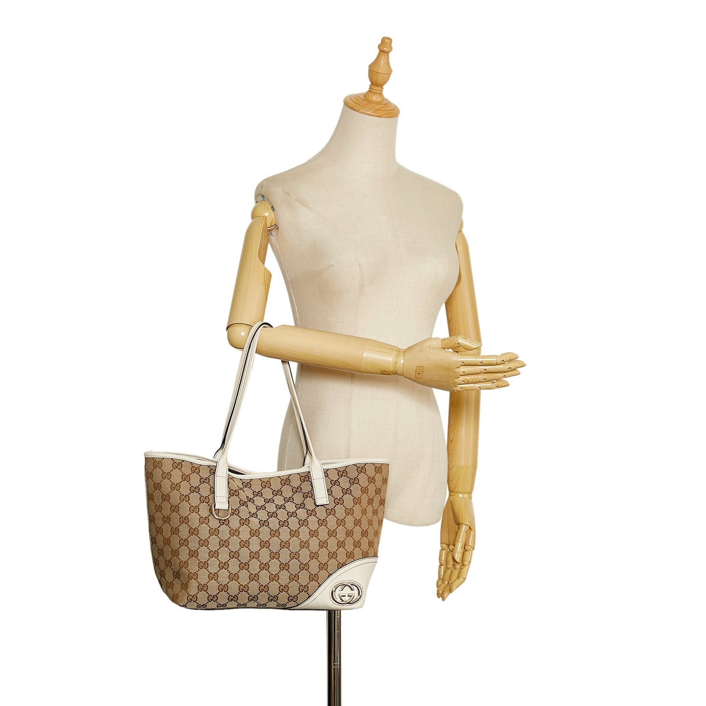 Gucci GG Canvas New Britt Tote Tote Bag