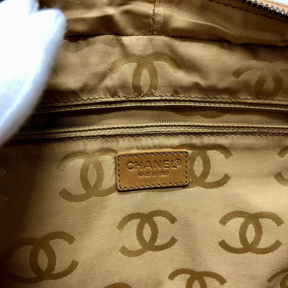 CHANEL Shoulder Bag Calf leather Brown COCO Mark Women Used