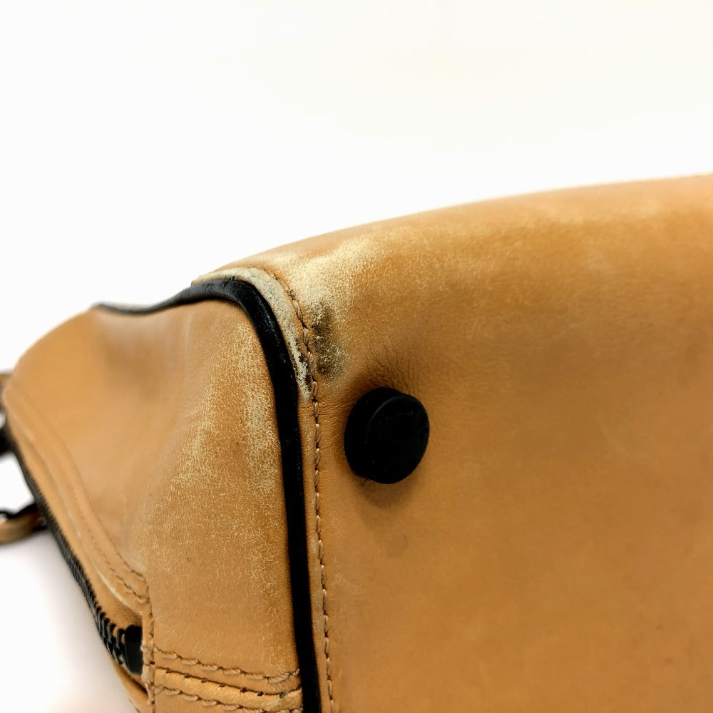 CHANEL Shoulder Bag Calf leather Brown COCO Mark Women Used