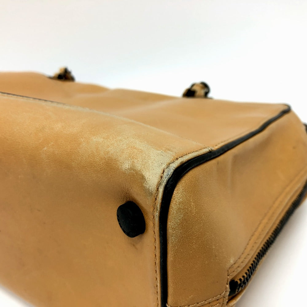 CHANEL Shoulder Bag Calf leather Brown COCO Mark Women Used