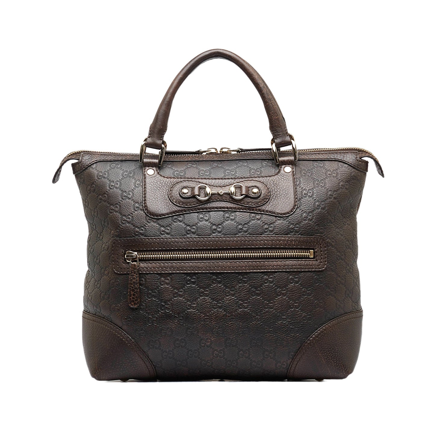 Brown Gucci Guccissima Catherine Tote Bag