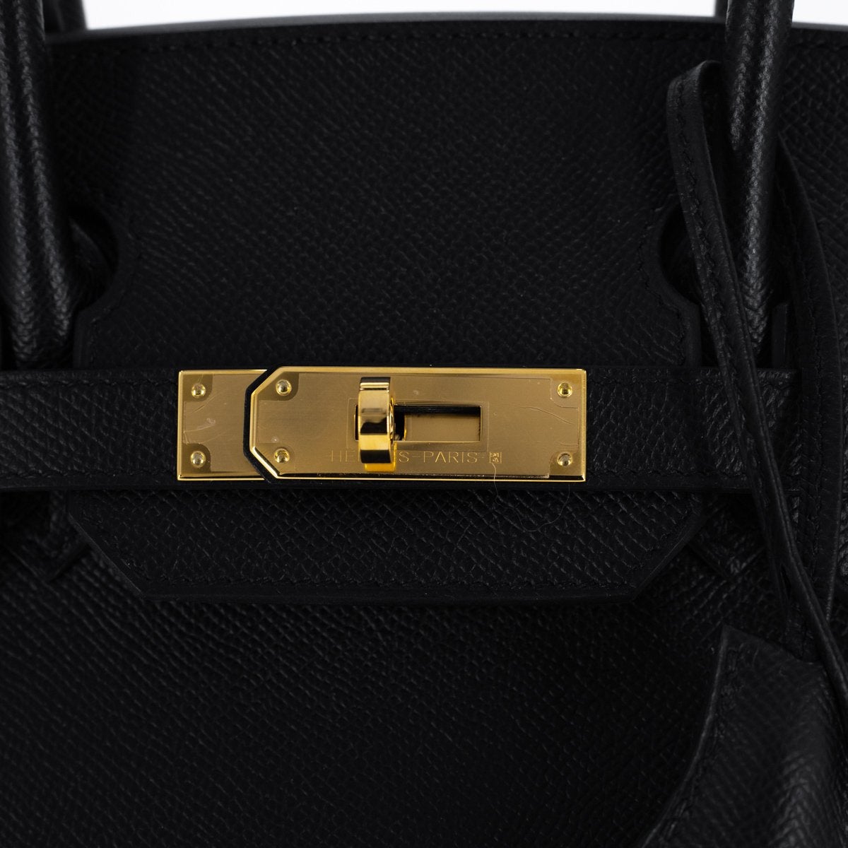 Hermes Birkin 30 Epsom Noir Gold hardware Y stamp 2020