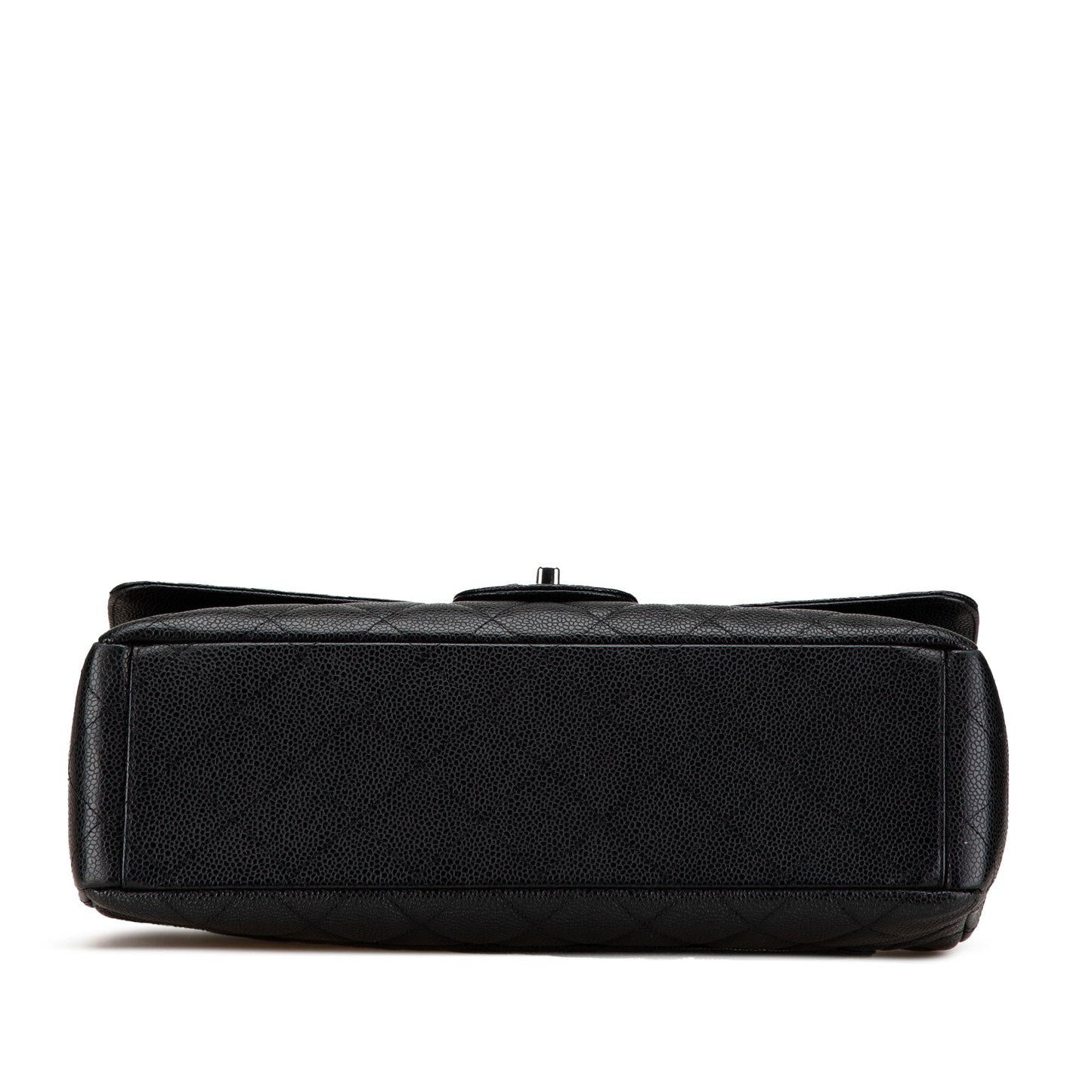 Black Chanel Maxi Classic Caviar Single Flap Shoulder Bag