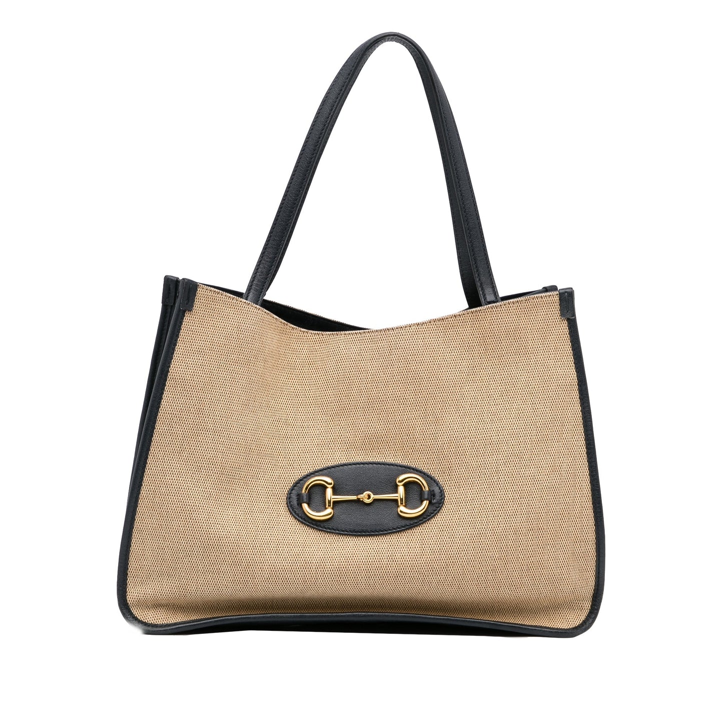 Brown Gucci Horsebit 1955 Tote Bag