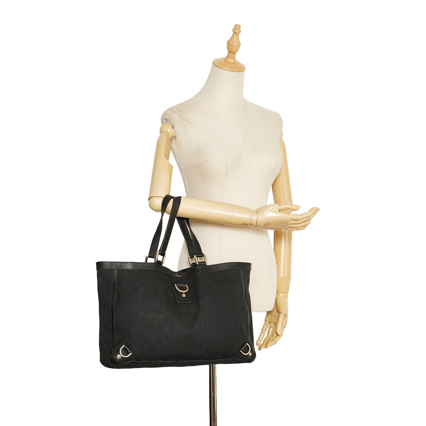 Gucci GG Canvas Abbey D- Ring Tote Bag