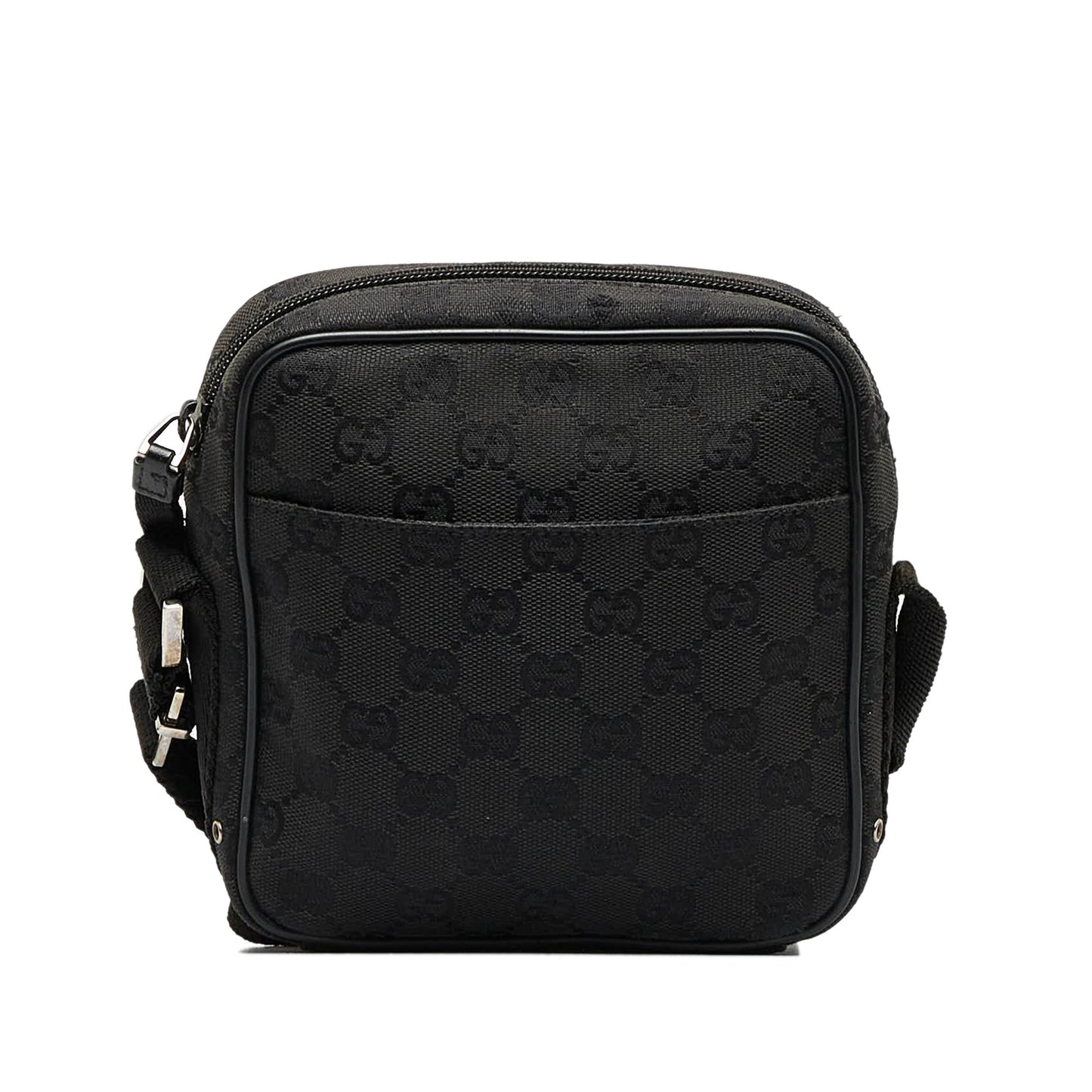 GUCCI GG Canvas Jackie Crossbody Bag