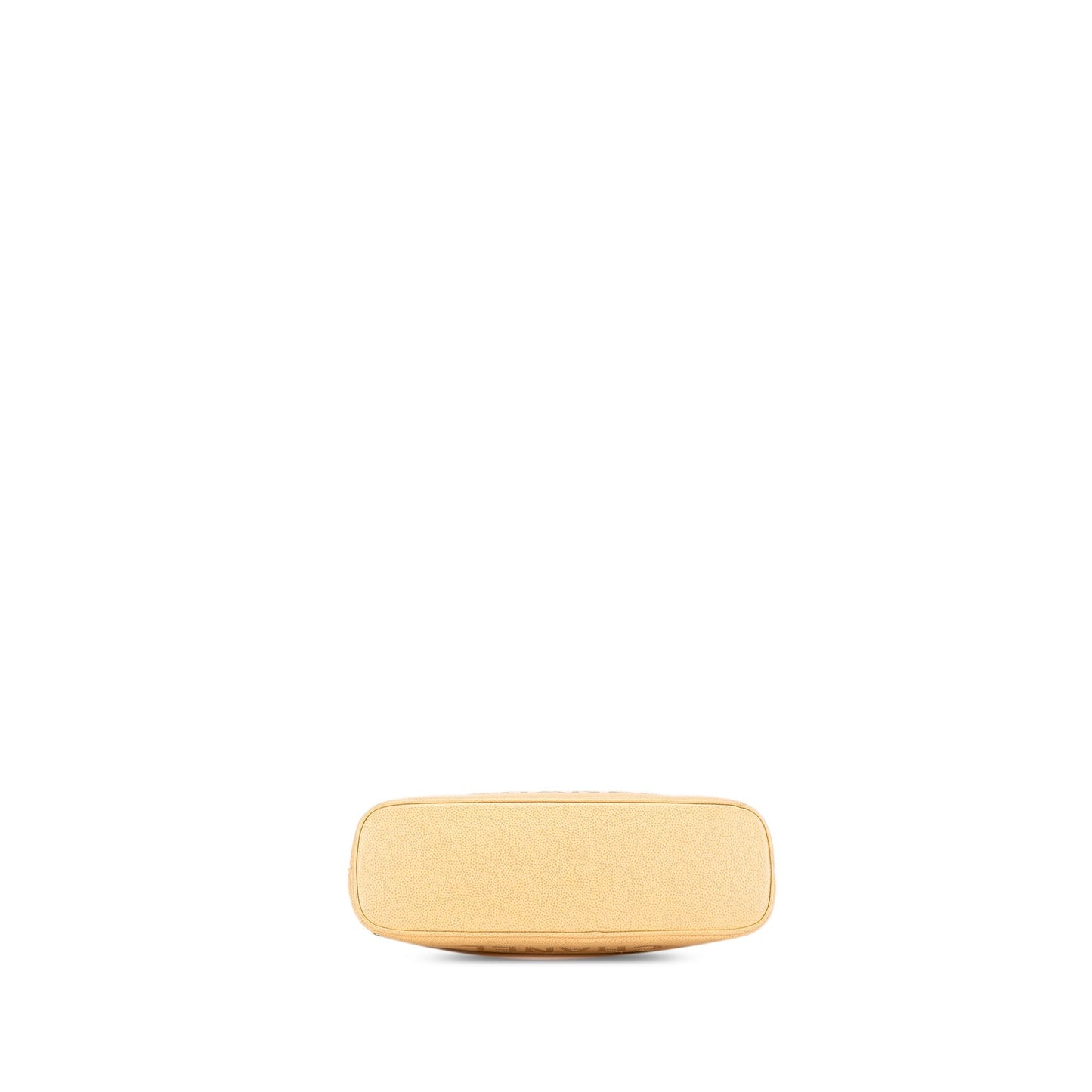 Yellow Chanel Caviar Shoulder Bag