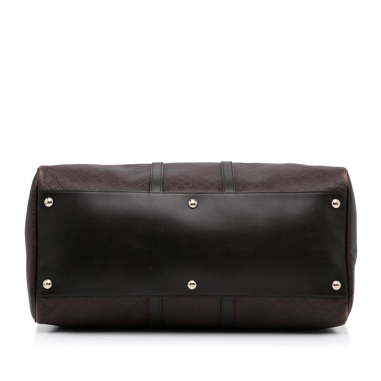 Gucci Travel Bag Large Brown Diamante Bright Brown