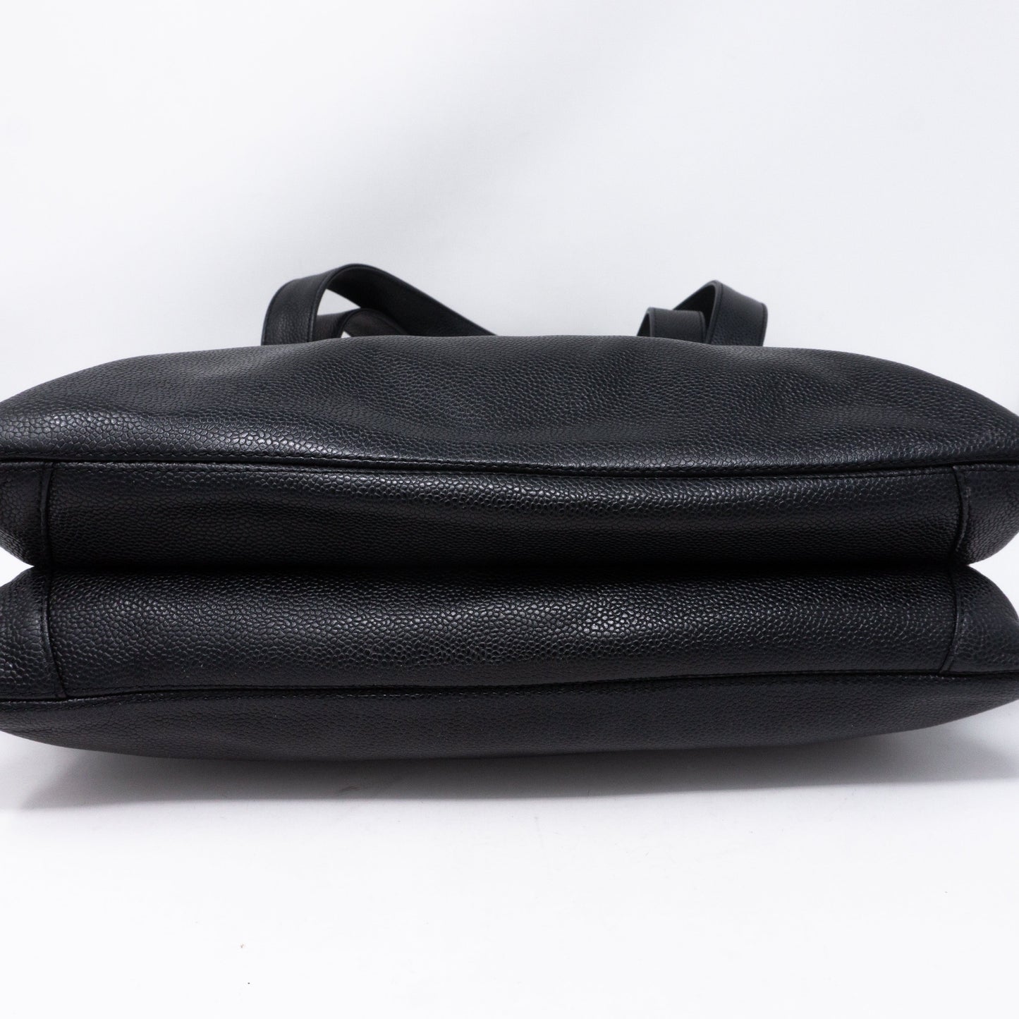 CC Shoulder Tote Black Caviar