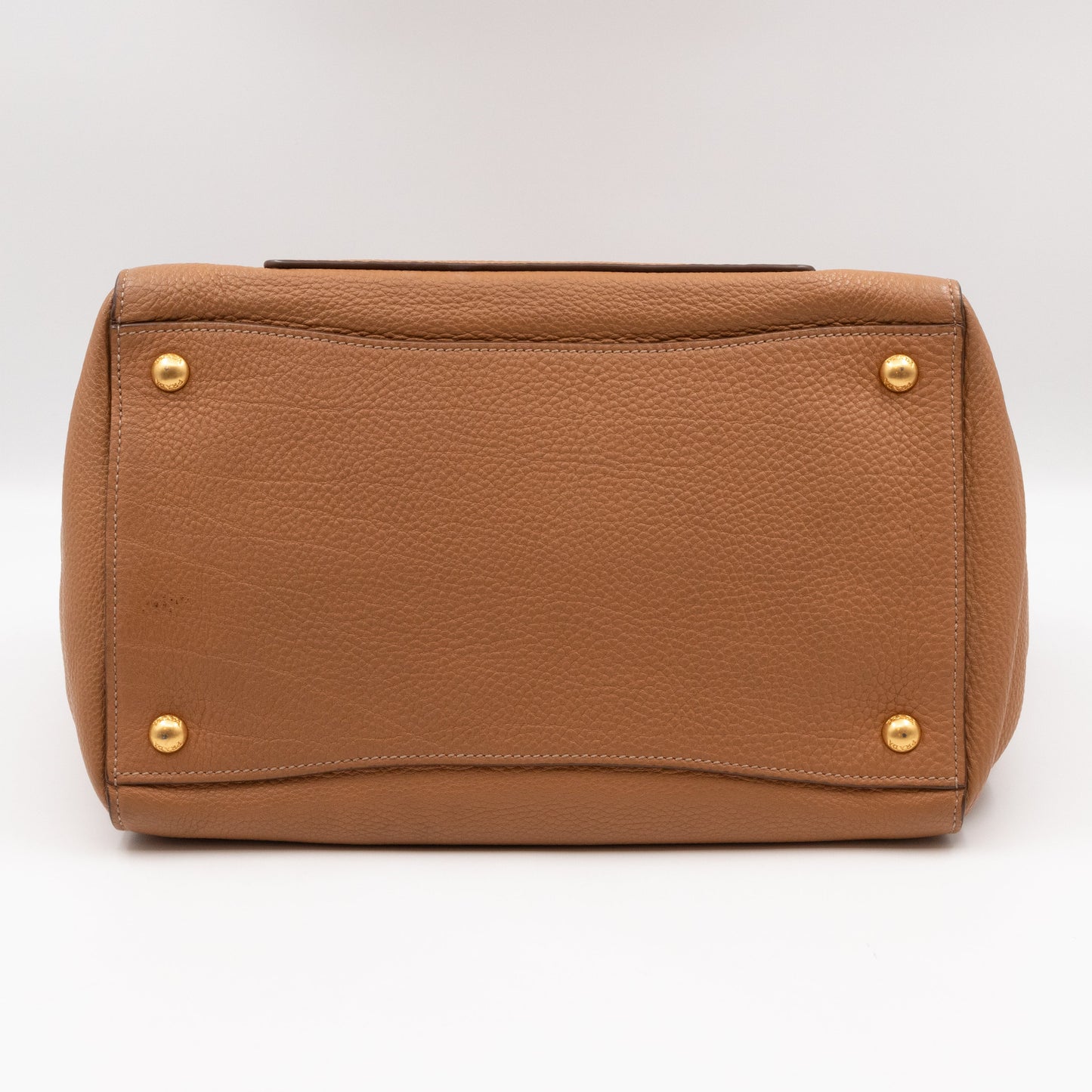 Shoulder Tote Bag Sughero Vitello Daino Leather