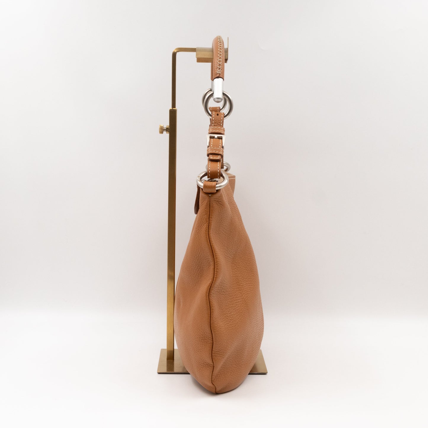 Shoulder Bag Brown Leather