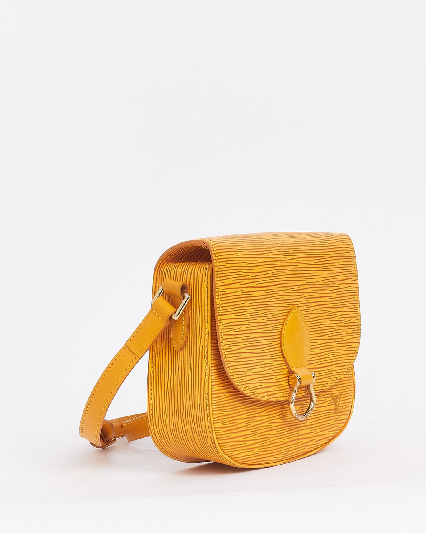 Louis Vuitton Yellow Epi Leather Saint Cloud PM Shoulder Bag