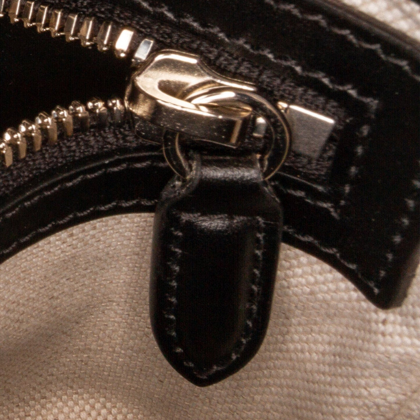 Gucci GG Crossbody Bag Black Embossed Leather